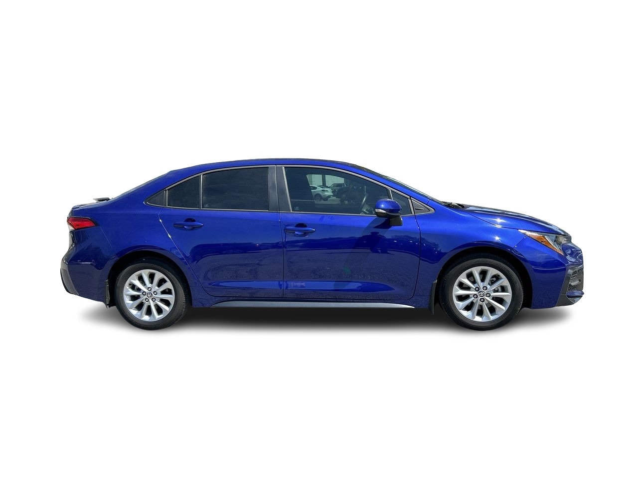Used 2022 Blue Crush Metallic Toyota SE image 13