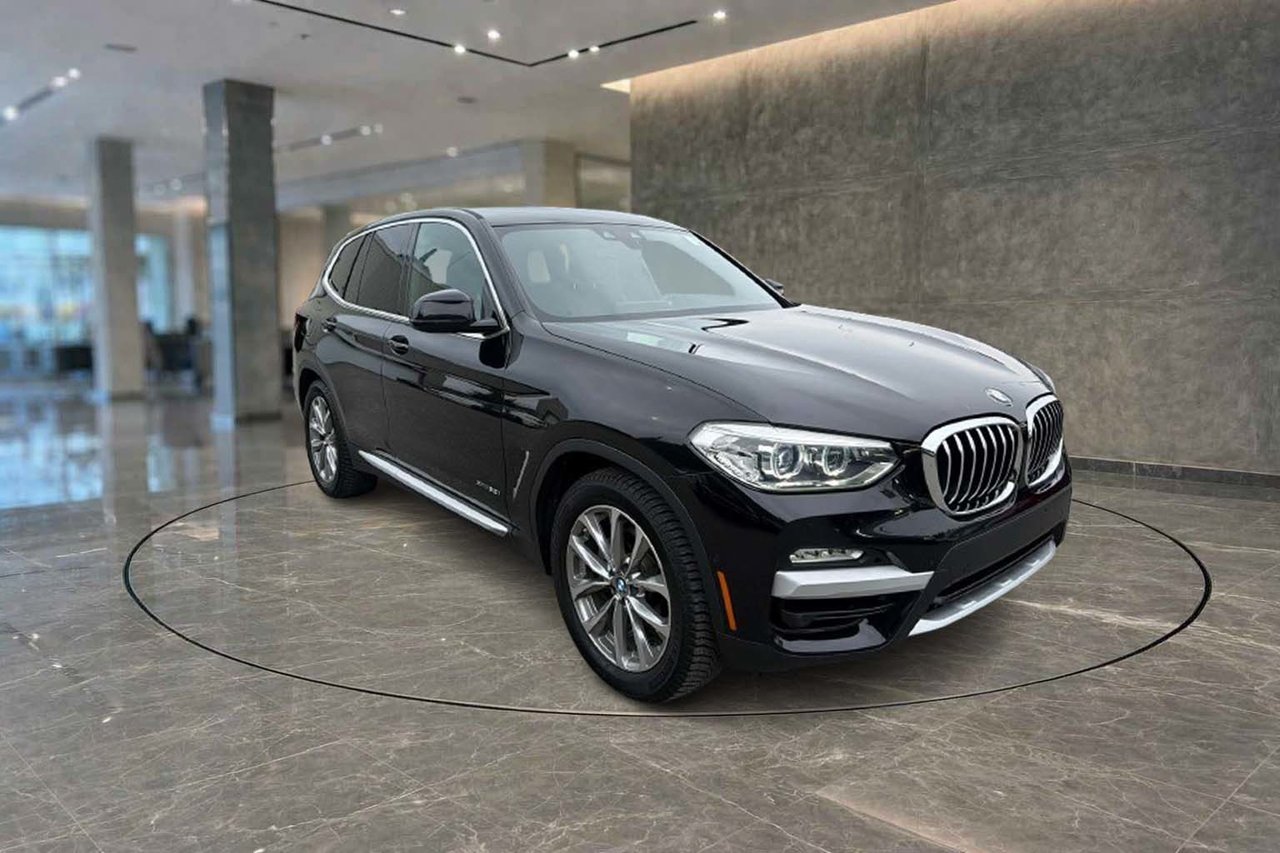 Black 2018 BMW X3 SUV / Crossover All-Wheel Drive Automatic