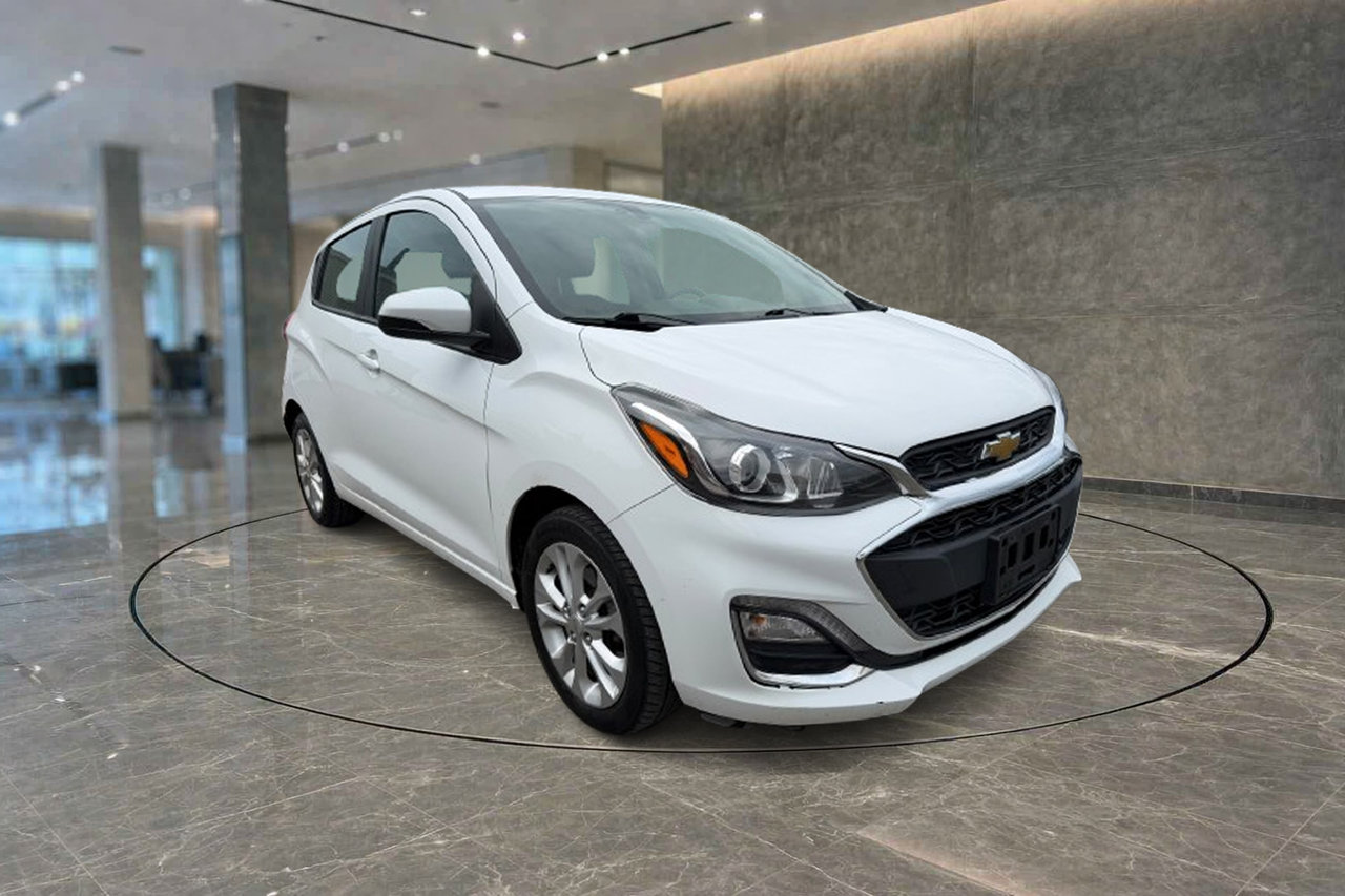 White 2022 Chevrolet Spark Hatchback Front-Wheel Drive Automatic