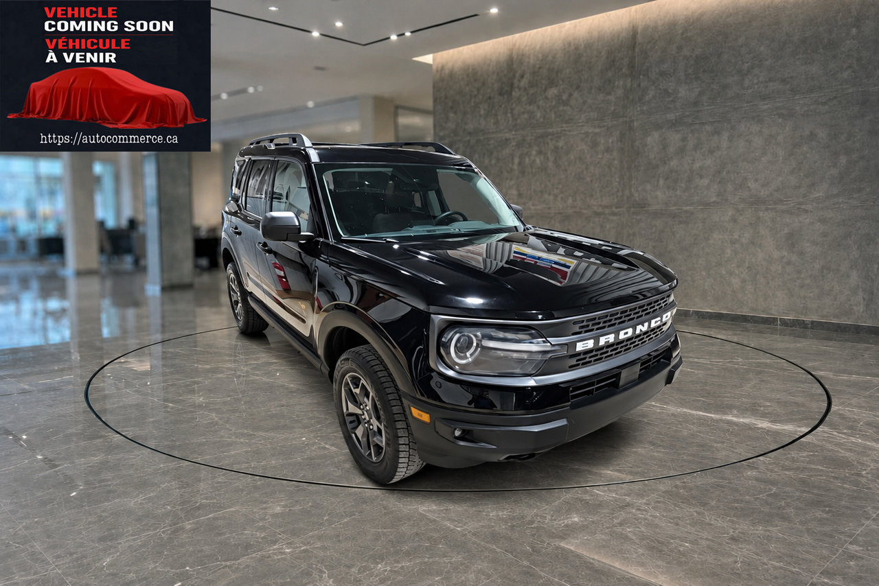 Black 2021 Ford Bronco Sport SUV / Crossover All-Wheel Drive Automatic