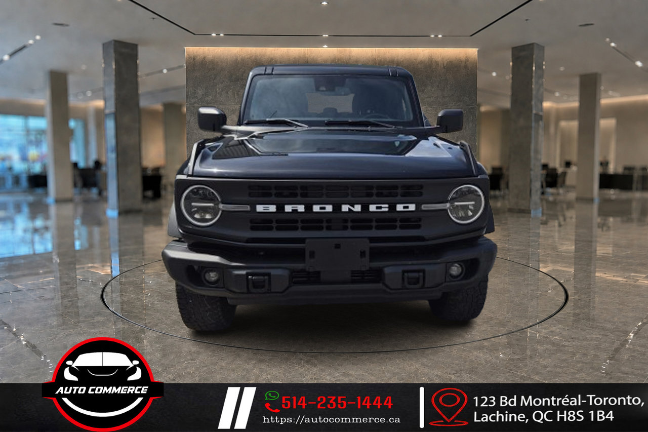 Black 2022 Ford Bronco SUV / Crossover Four-Wheel Drive Automatic