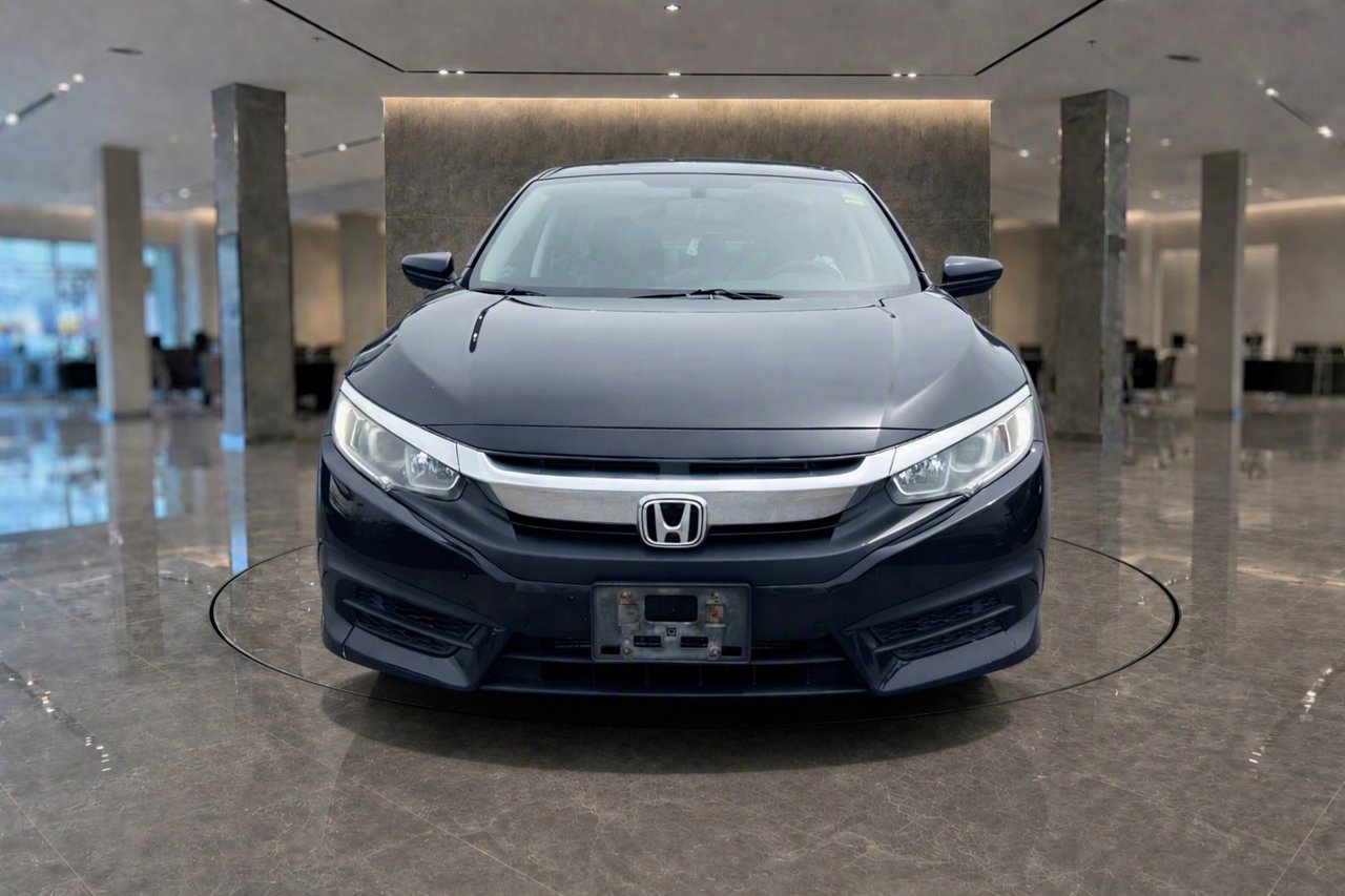 Black 2016 Honda Civic Sedan Front-Wheel Drive Automatic