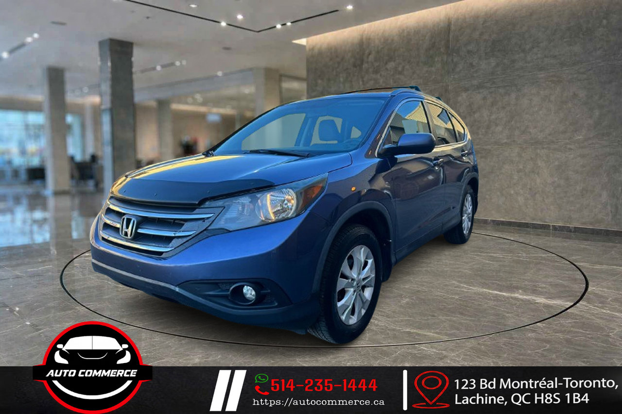 Blue 2013 Honda CR-V EX AWD SUV / Crossover All-Wheel Drive Automatic