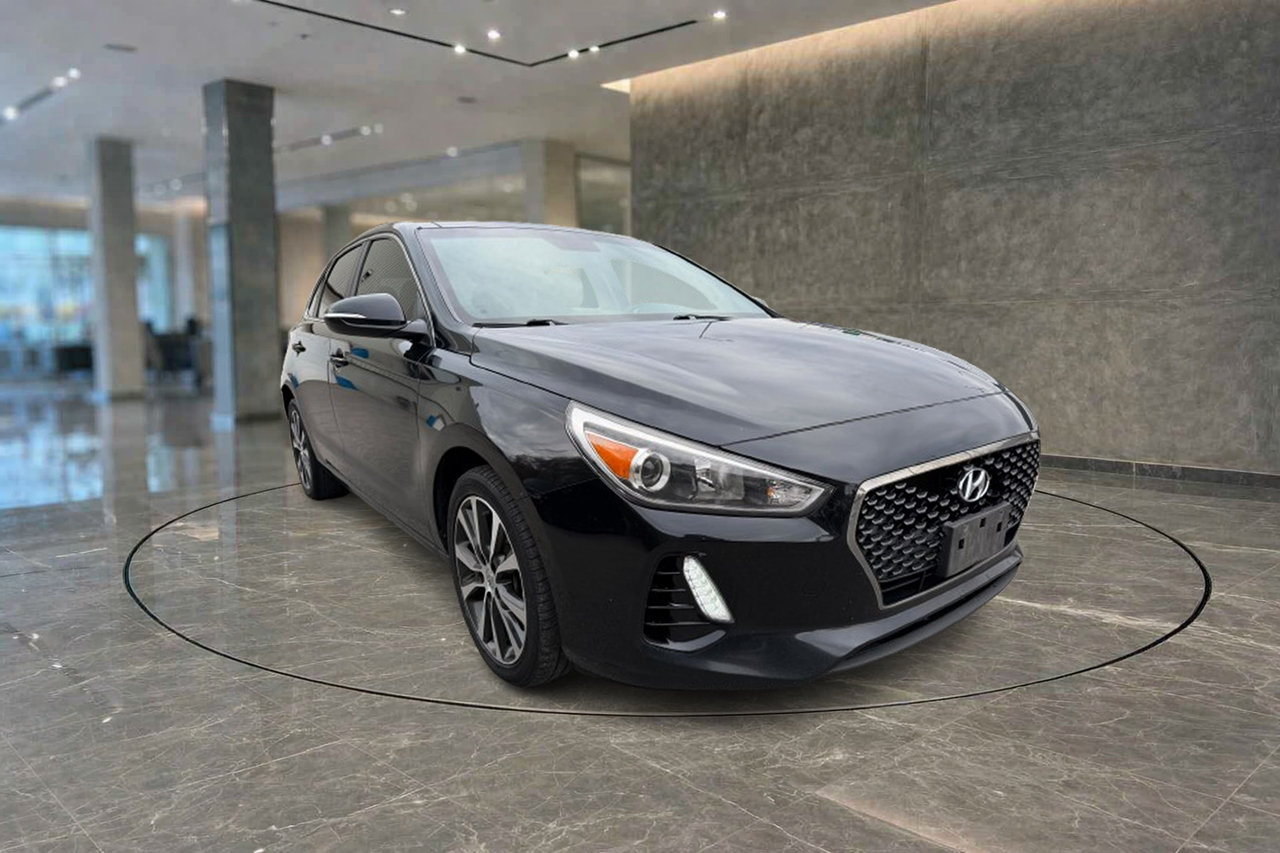 Black 2018 Hyundai Elantra GT Hatchback  Automatic