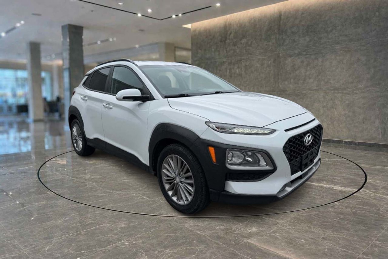 White 2020 Hyundai Kona SUV / Crossover Automatic