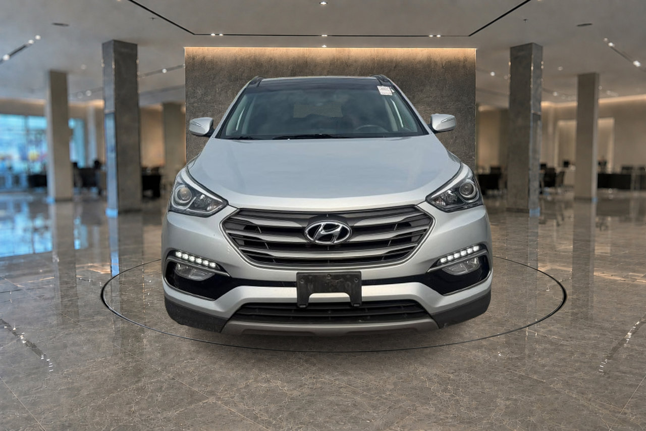 Silver 2017 Hyundai Santa Fe Sport SUV / Crossover All-Wheel Drive Automatic