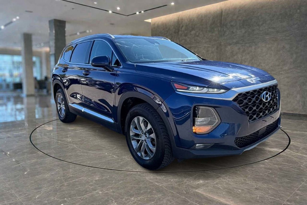Blue 2019 Hyundai Santa Fe SUV / Crossover  Automatic