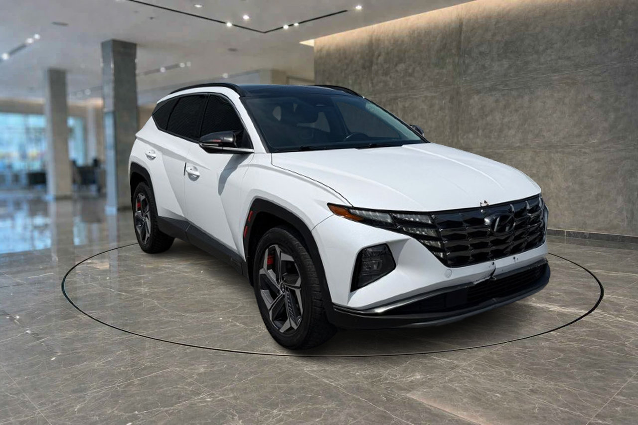 White 2022 Hyundai Tucson Hybrid SUV / Crossover Automatic