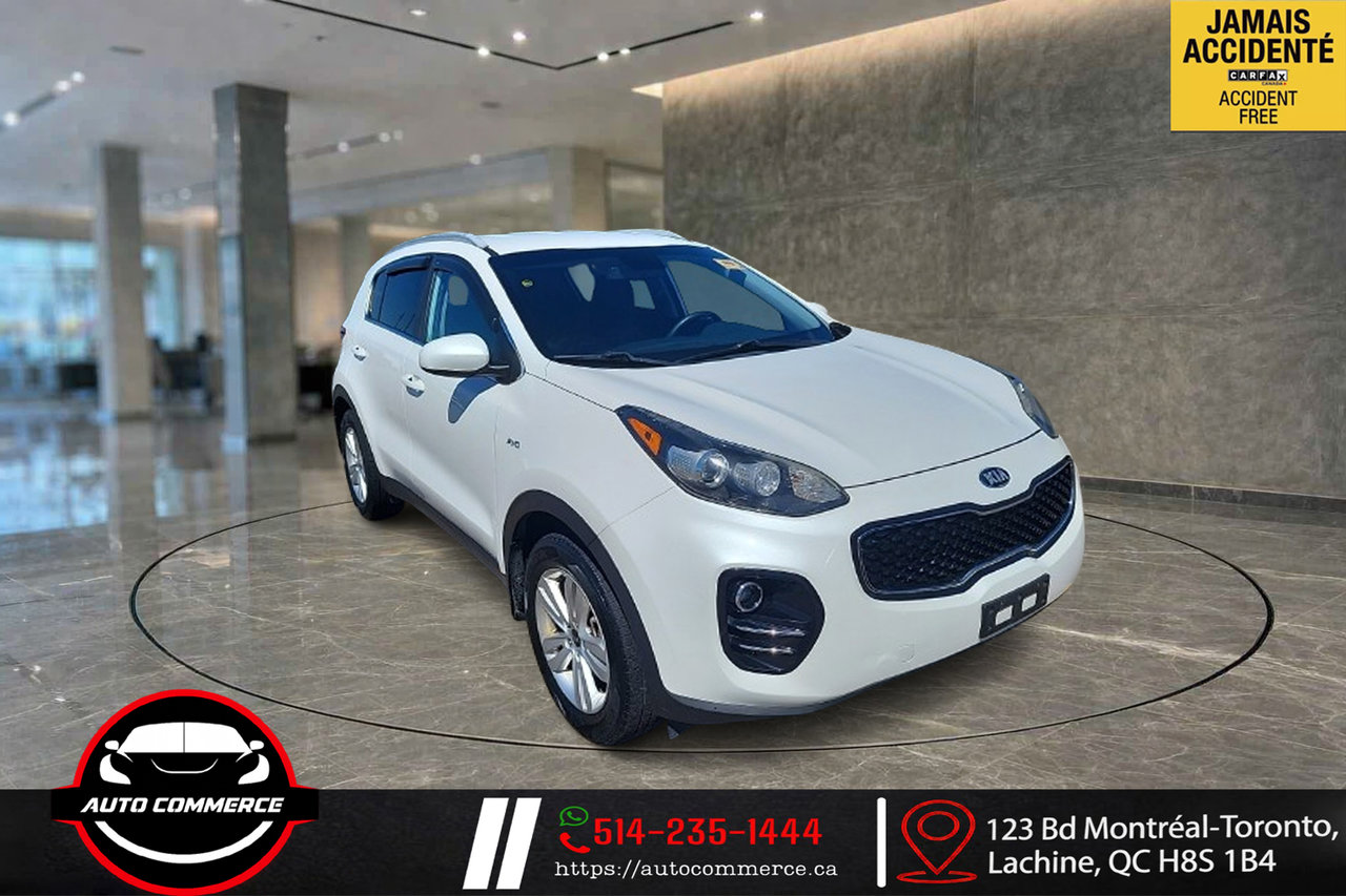 White 2018 Kia Sportage SUV / Crossover All-Wheel Drive Automatic