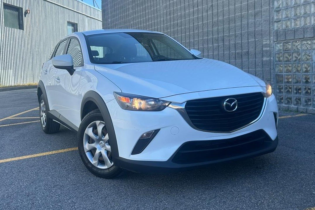 White 2016 Mazda CX-3 SUV / Crossover Front-Wheel Drive Automatic