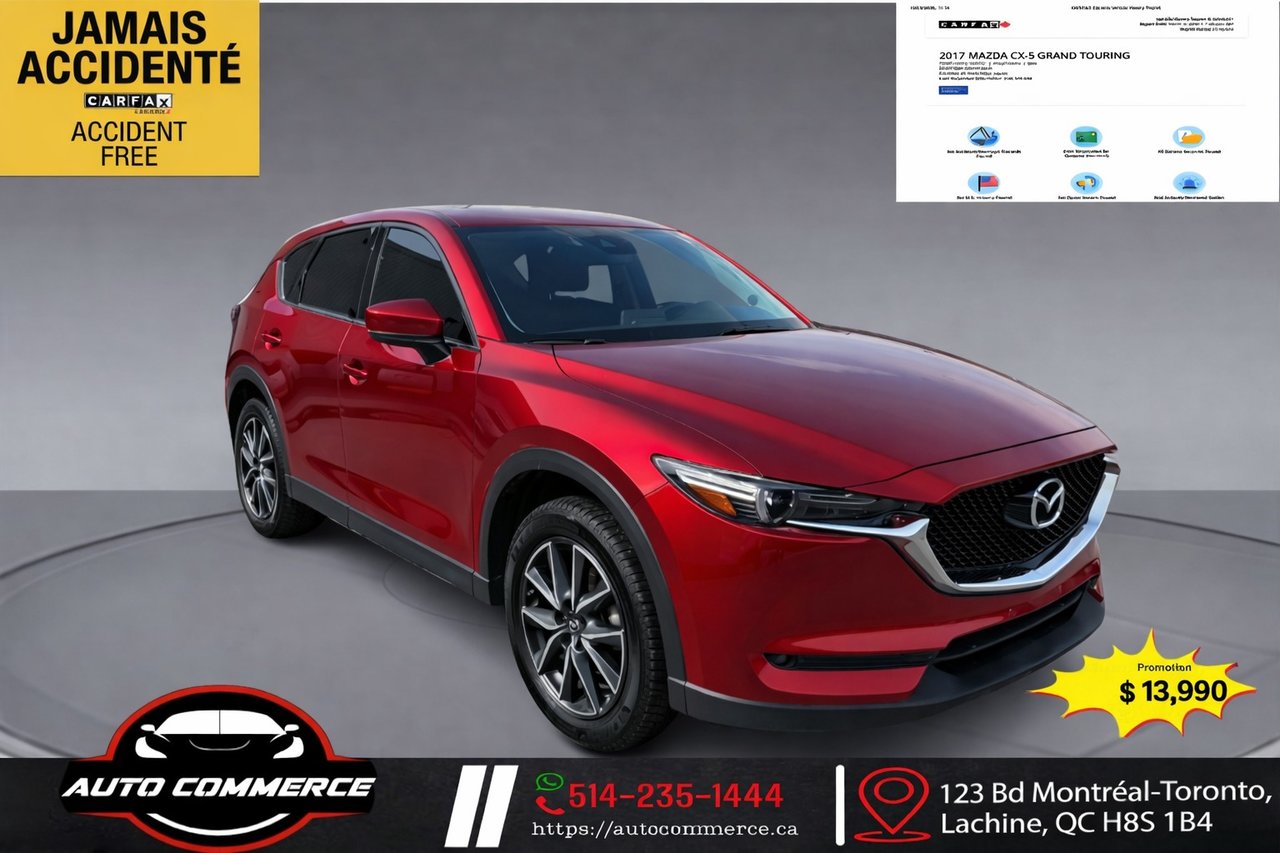Red 2017 Mazda CX-5 SUV / Crossover Automatic