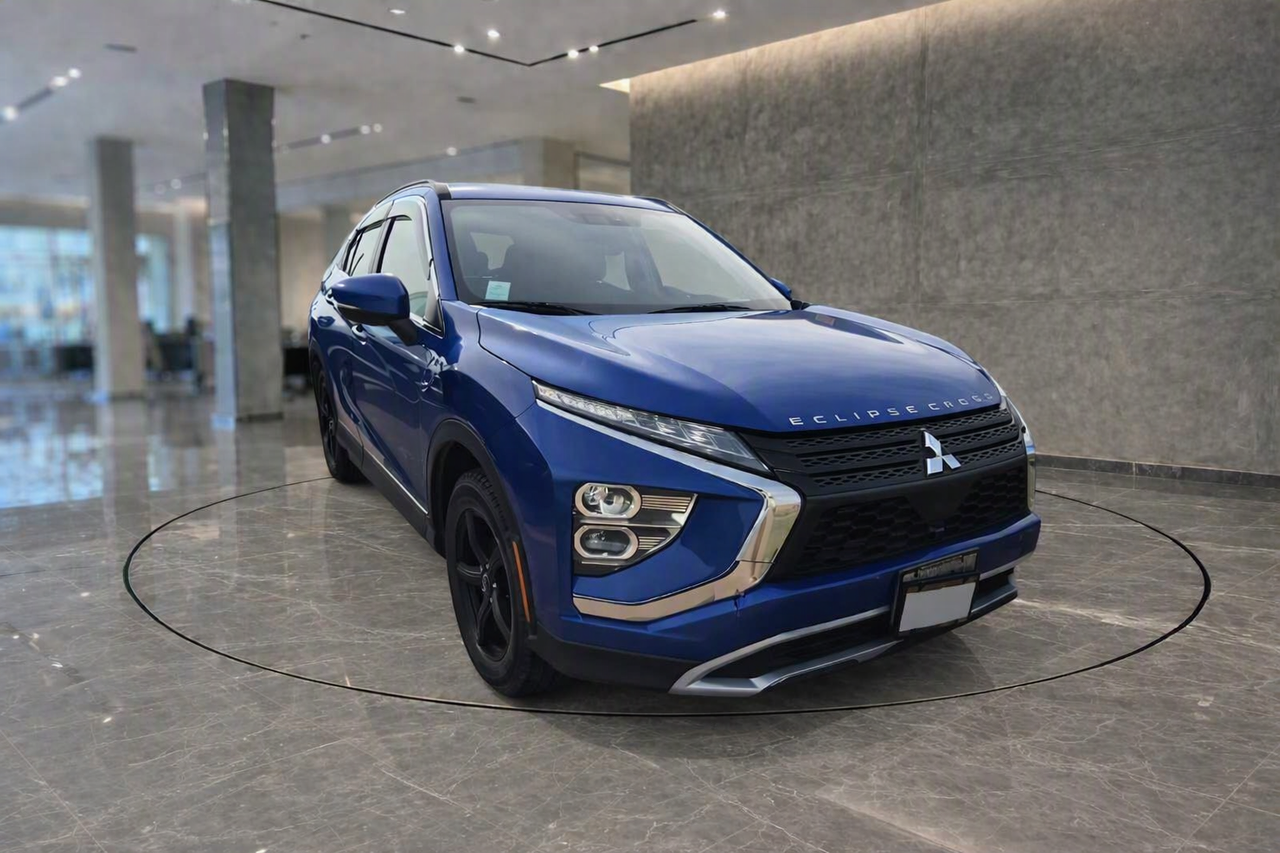 Blue 2022 Mitsubishi Eclipse Cross SUV / Crossover All-Wheel Drive Automatic