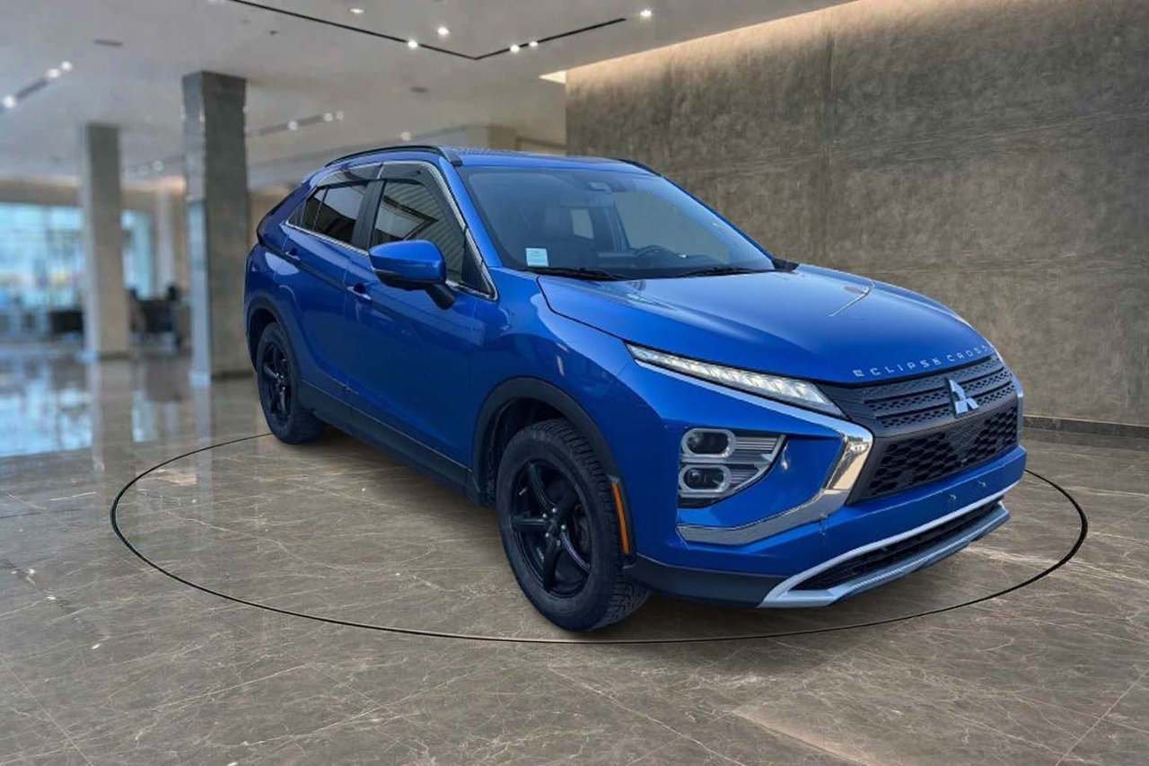 Blue 2022 Mitsubishi Eclipse Cross SUV / Crossover All-Wheel Drive Automatic