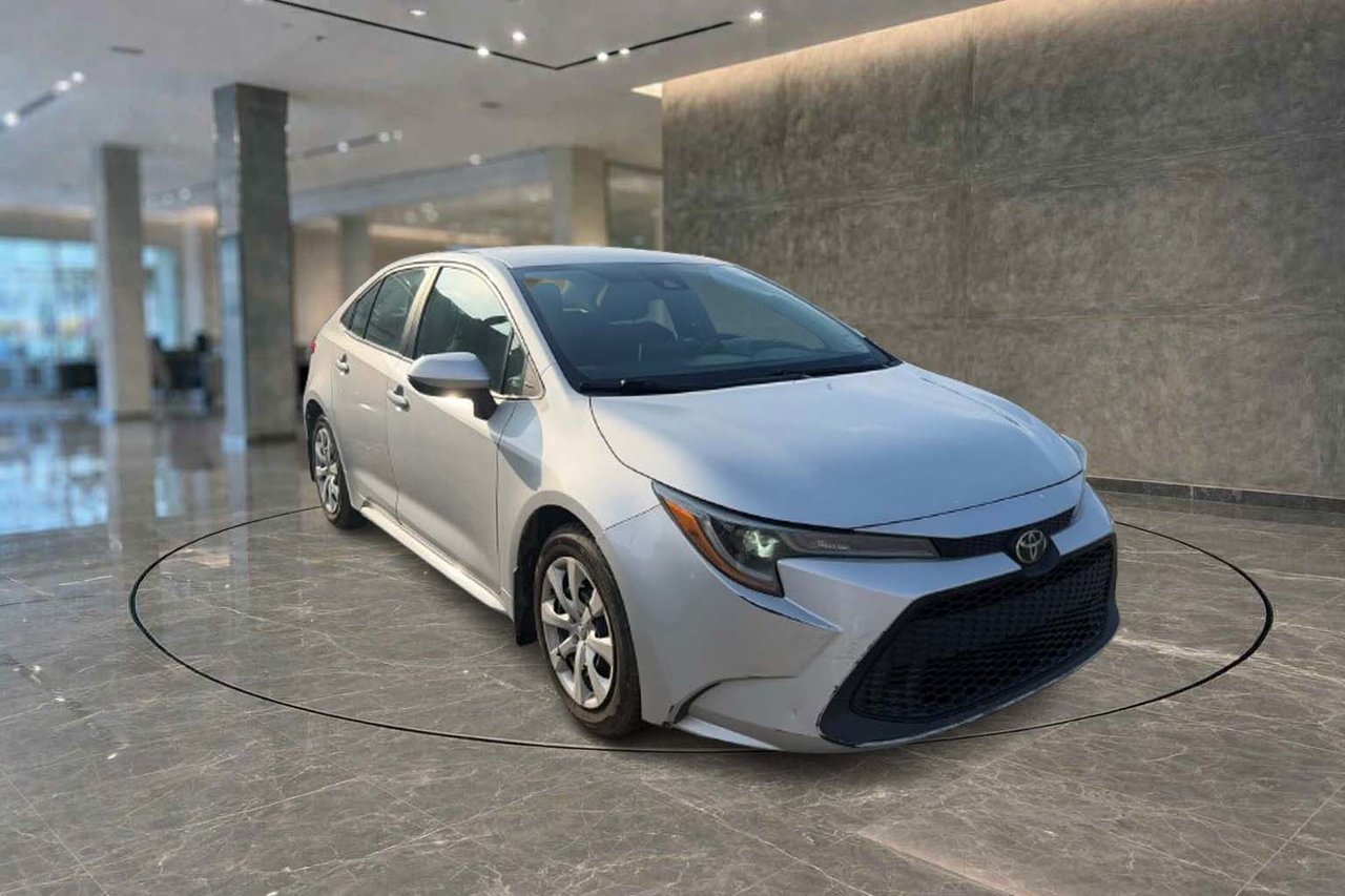 Silver 2020 Toyota Corolla Sedan Front-Wheel Drive Automatic