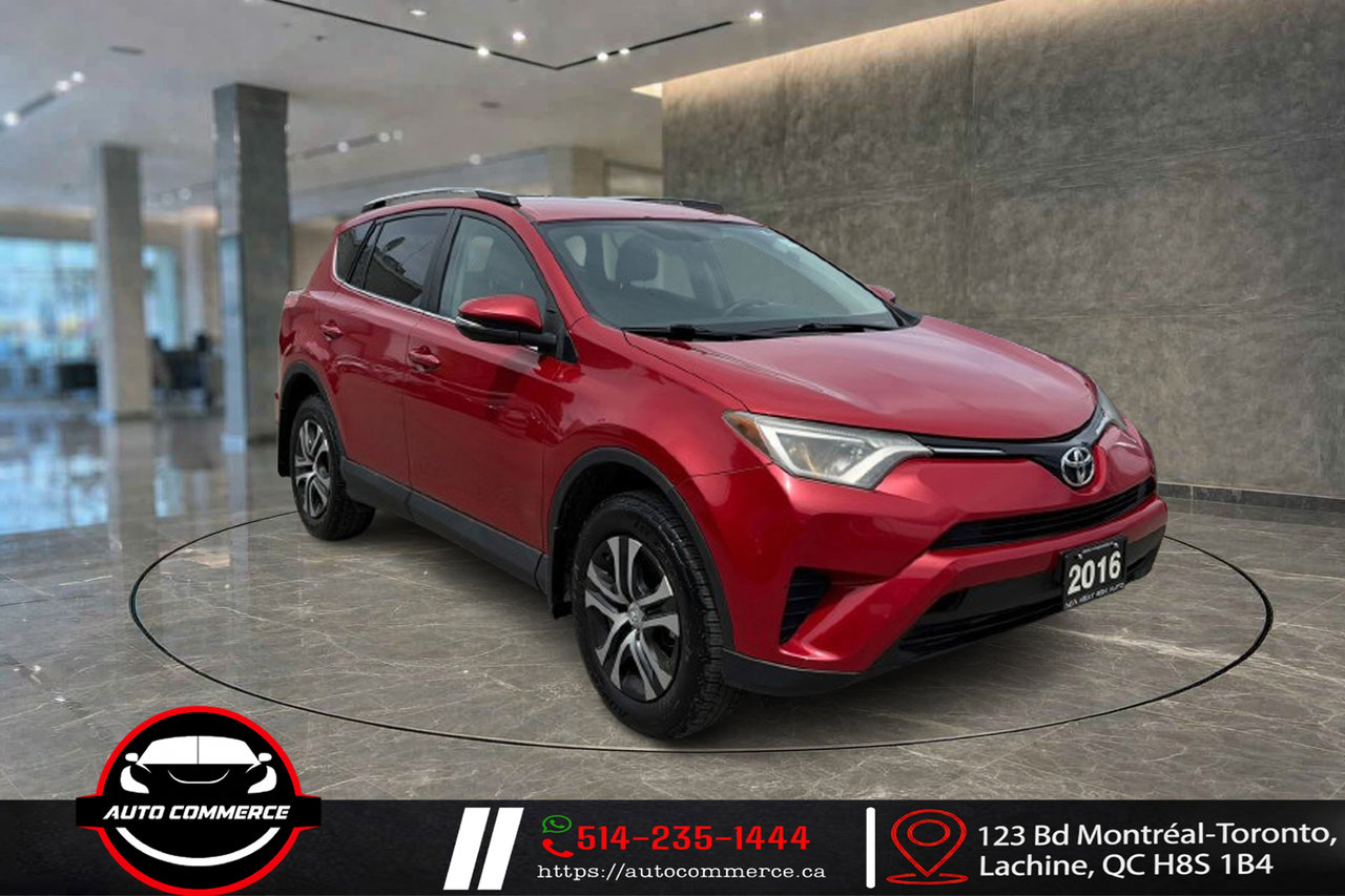 Red 2016 Toyota RAV4 SUV / Crossover All-Wheel Drive Automatic