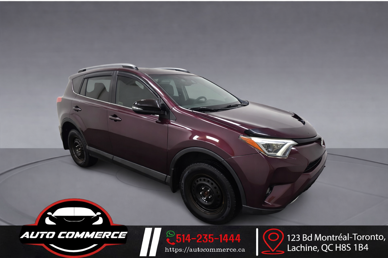 Red 2017 Toyota RAV4 SUV / Crossover All-Wheel Drive Automatic
