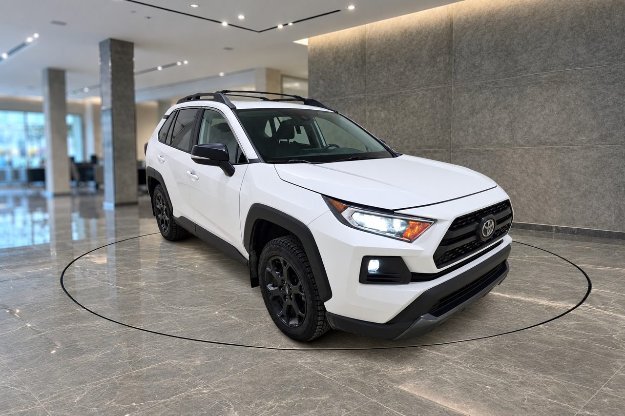 White 2021 Toyota RAV4 SUV / Crossover All-Wheel Drive Automatic