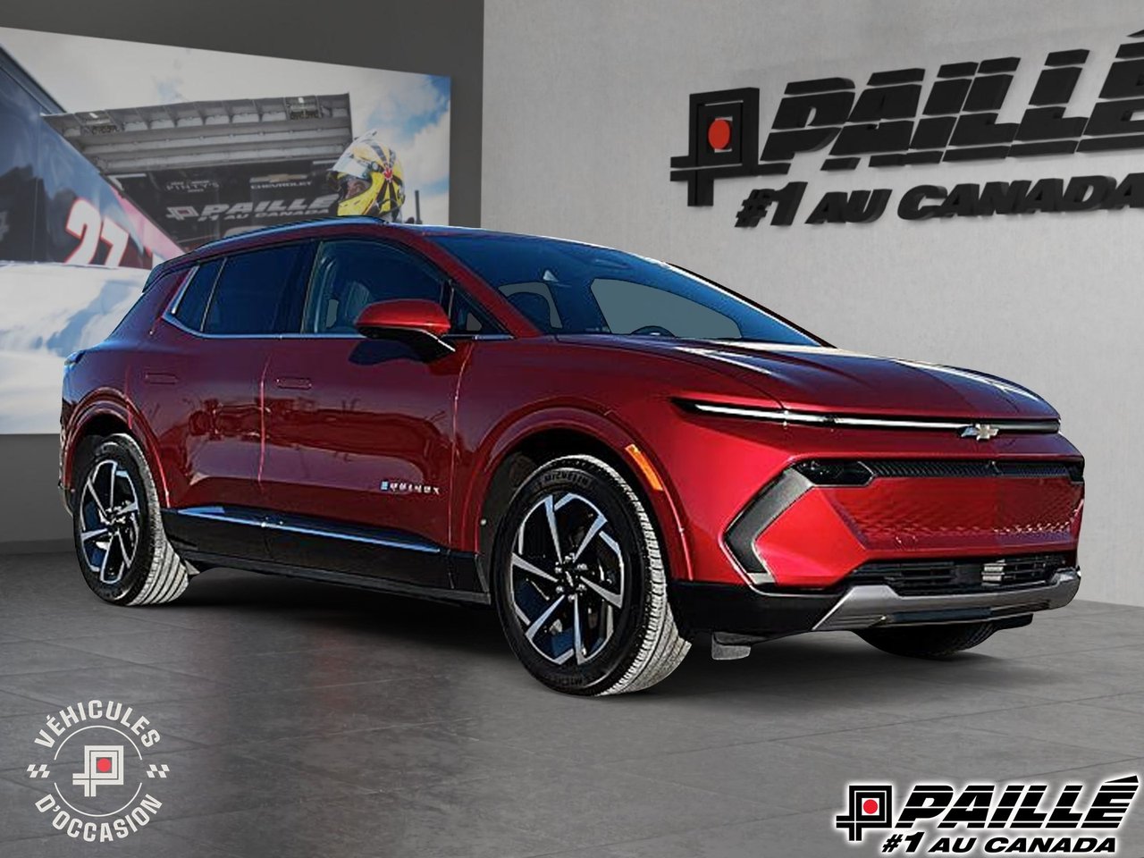 Red 2024 Chevrolet Equinox EV SUV / Crossover Front-Wheel Drive Automatic