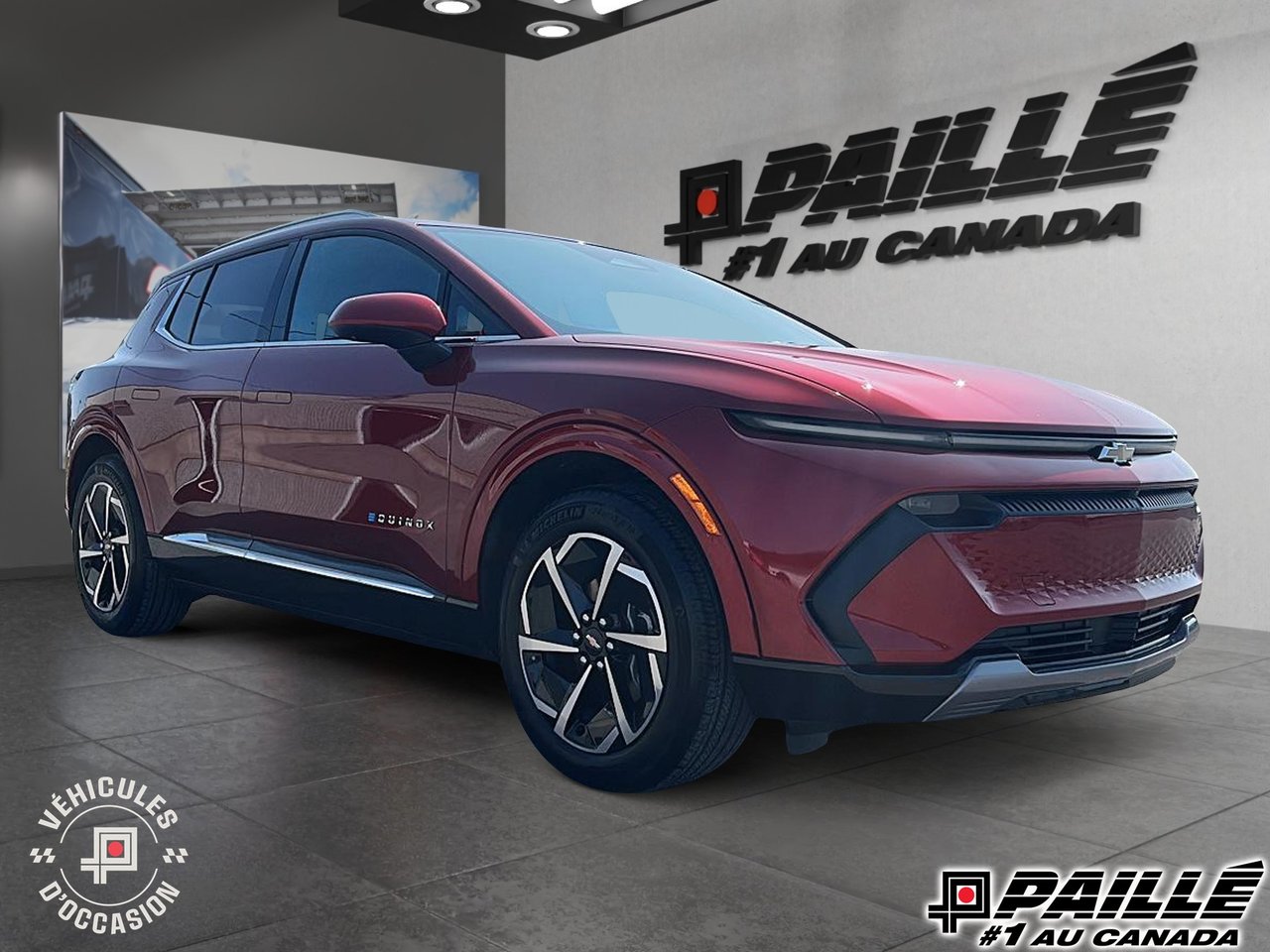 Red 2025 Chevrolet Equinox EV SUV / Crossover Front-Wheel Drive Automatic