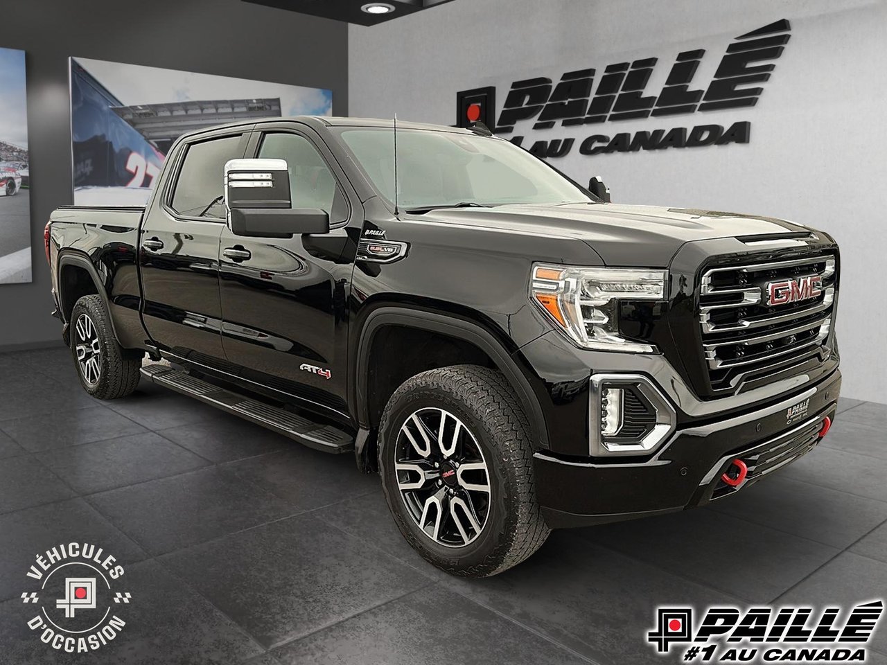 Black 2021 GMC Sierra 1500 Pickup Truck Four-Wheel Drive Automatic