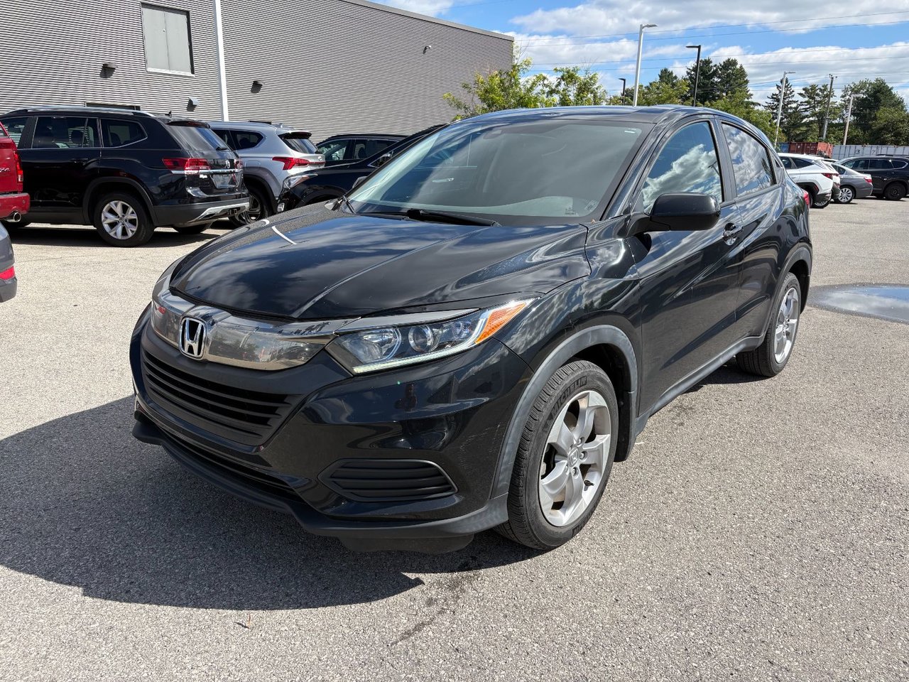 Crystal Black Pearl 2022 Honda HR-V SUV / Crossover Front-Wheel Drive Automatic