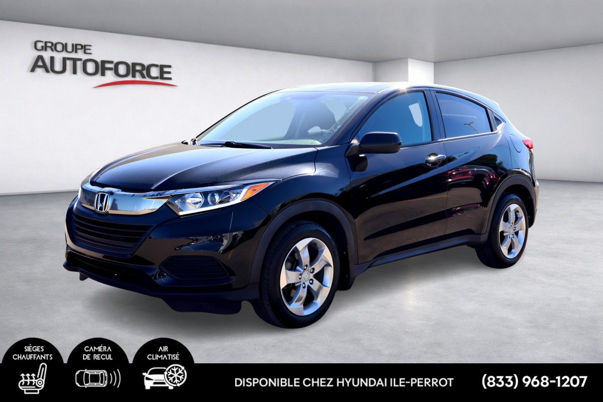 Crystal Black Pearl 2022 Honda HR-V SUV / Crossover Front-Wheel Drive Automatic