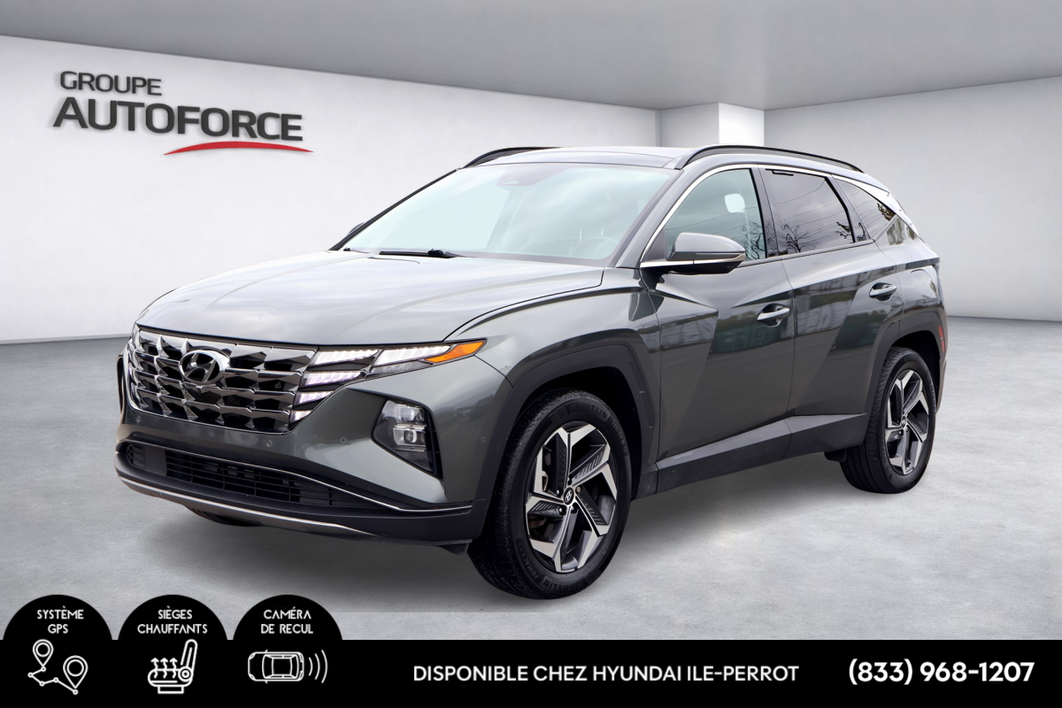Gray (Amazon Grey) 2023 Hyundai Tucson Hybrid SUV / Crossover Automatic