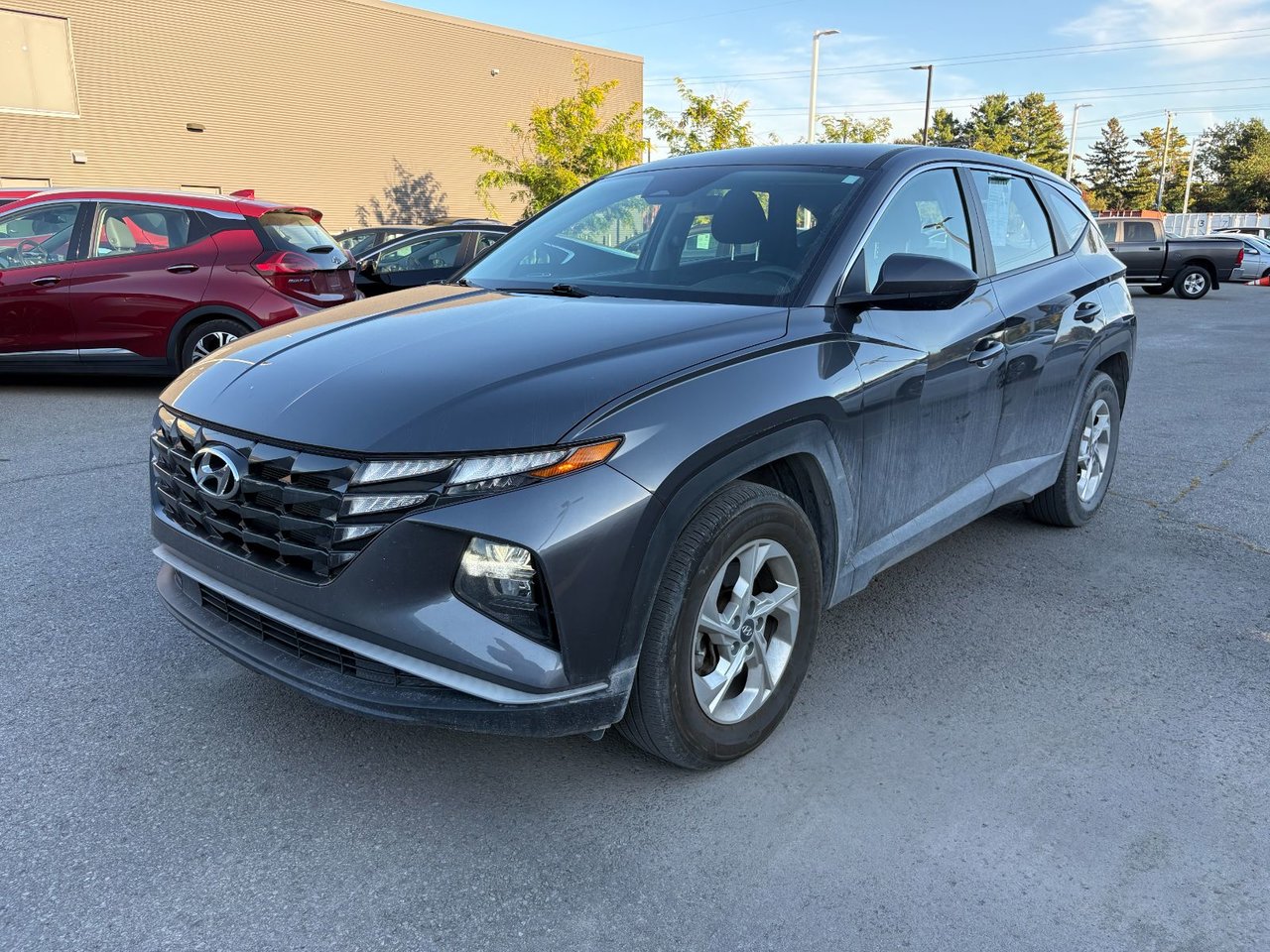 Gray (Titan Grey) 2023 Hyundai Tucson SUV / Crossover  Automatic