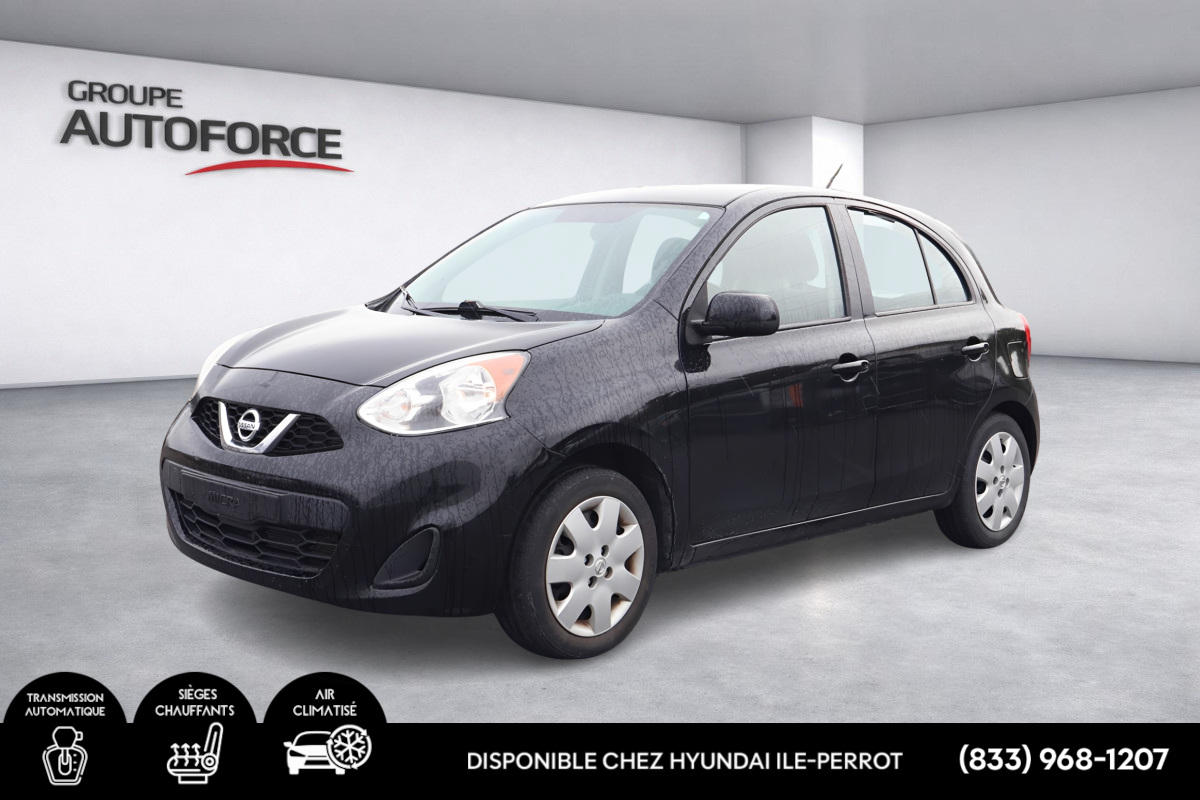 Super Black 2017 Nissan Micra Hatchback  Automatic