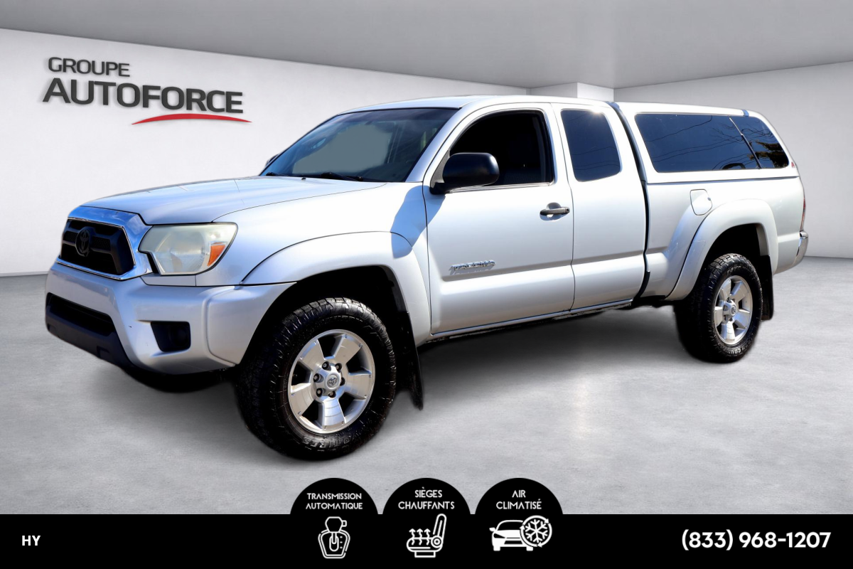 Silver Streak Mica 2012 Toyota Tacoma Pickup Truck Four-Wheel Drive Automatic