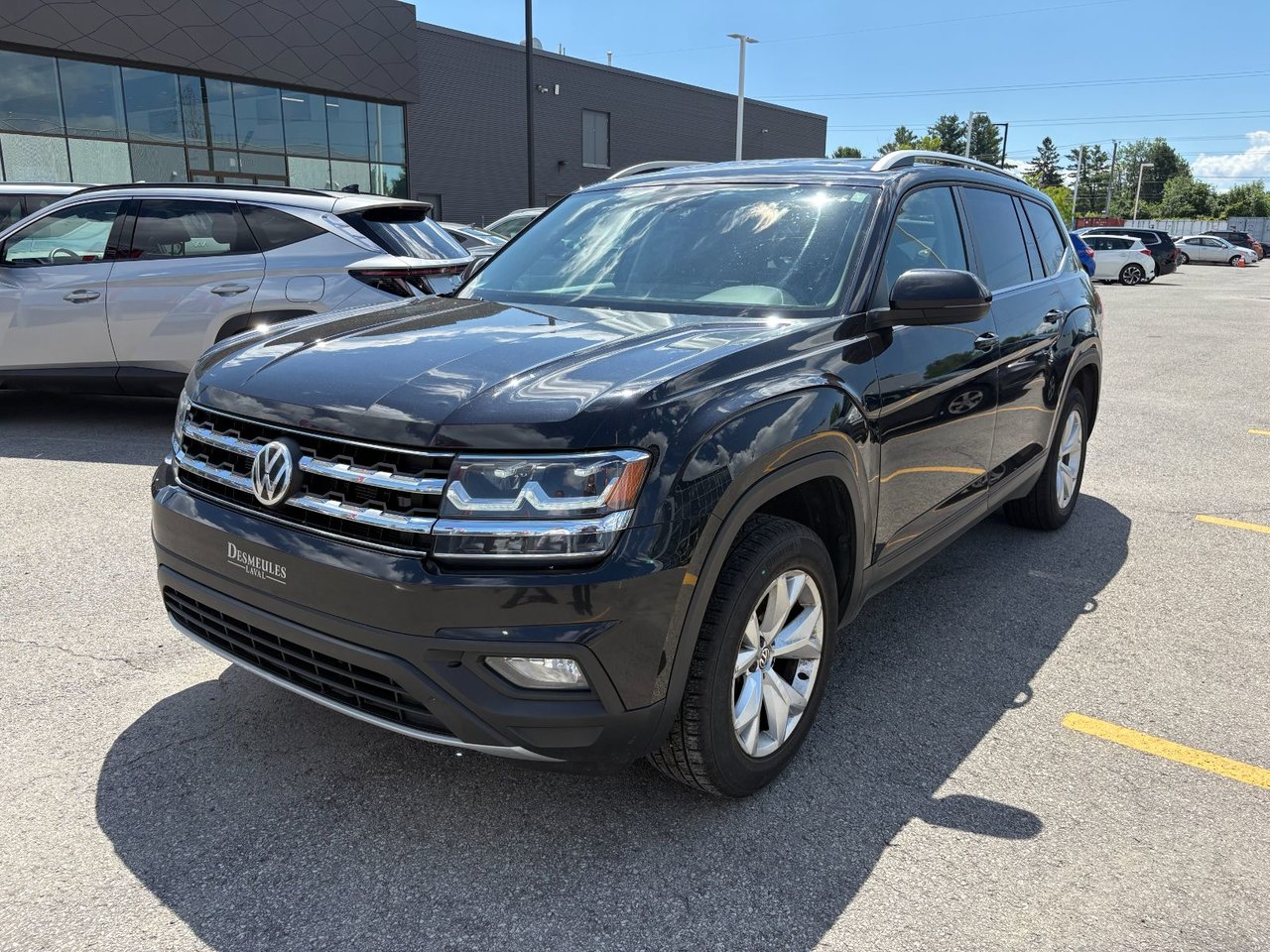 Deep Black Pearl 2018 Volkswagen Atlas 3.6L Comfortline 4Motion SUV / Crossover  Automatic