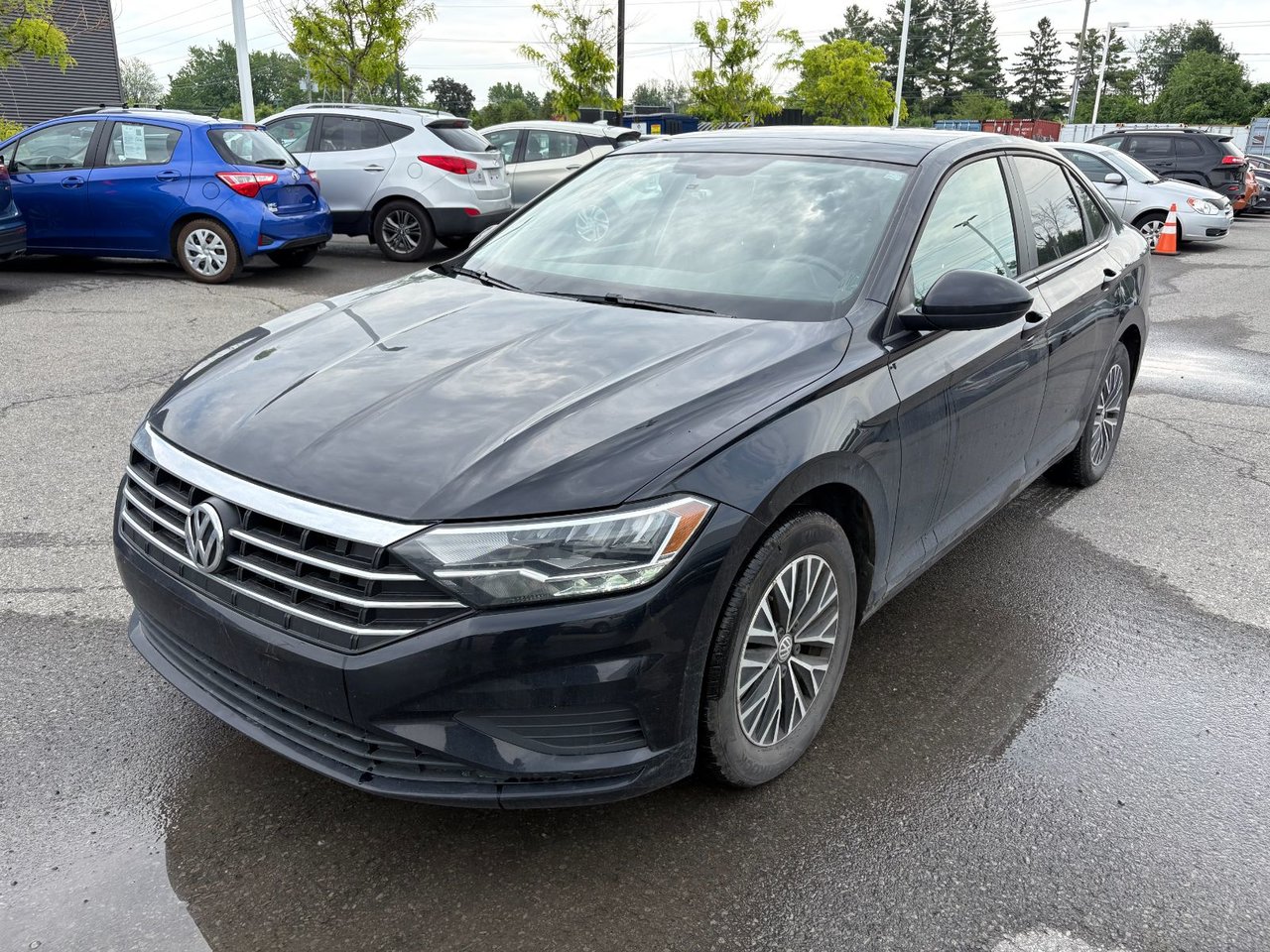 Deep Black Pearl 2020 Volkswagen Jetta Highline FWD Sedan  Automatic