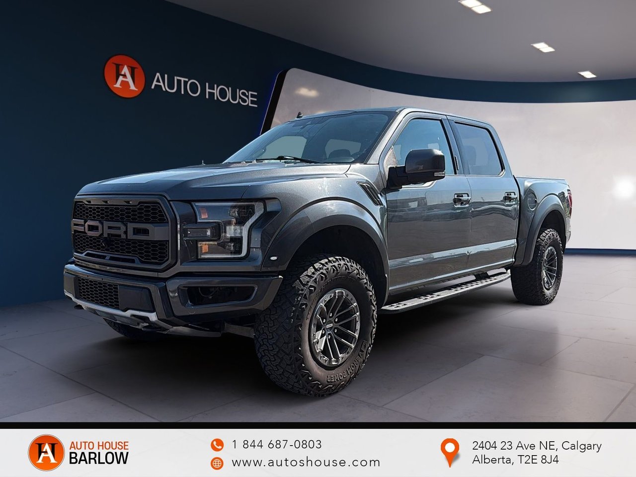 Black 2019 Ford F-150 Pickup Truck Four-Wheel Drive Automatic