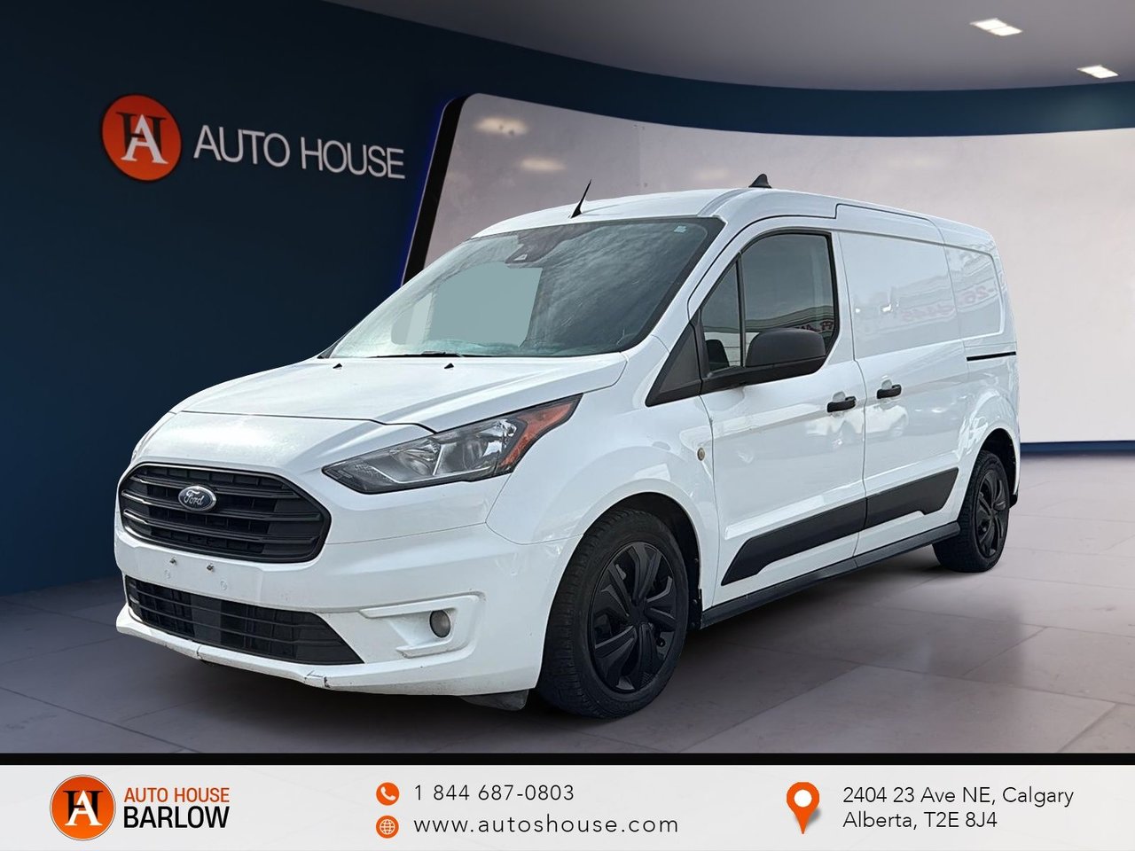 White 2021 Ford Transit Connect Van Automatic
