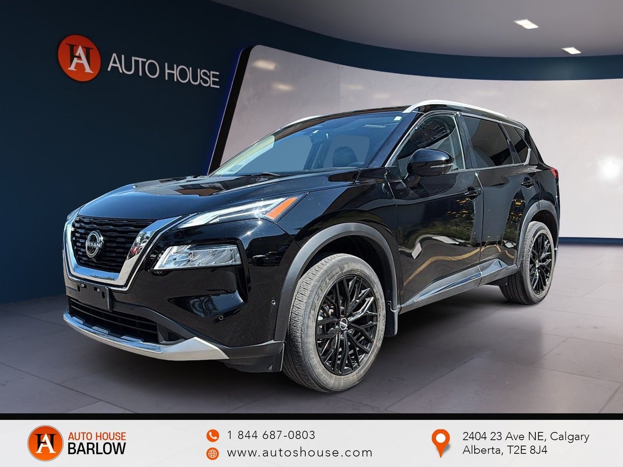 Black 2023 Nissan Rogue SUV / Crossover All-Wheel Drive Automatic