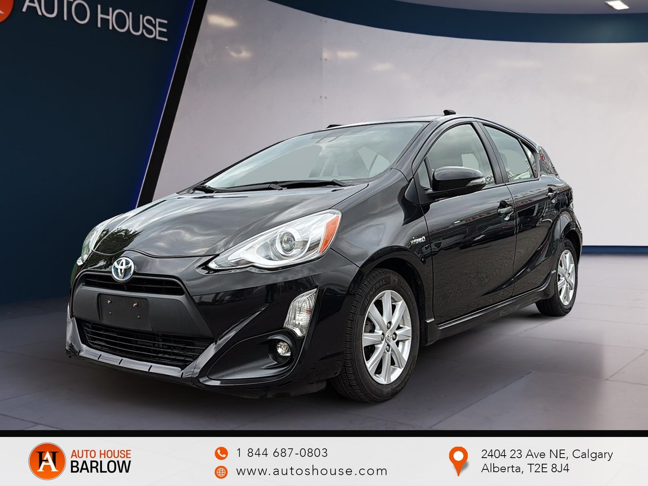 Black 2017 Toyota Prius c Hatchback Automatic