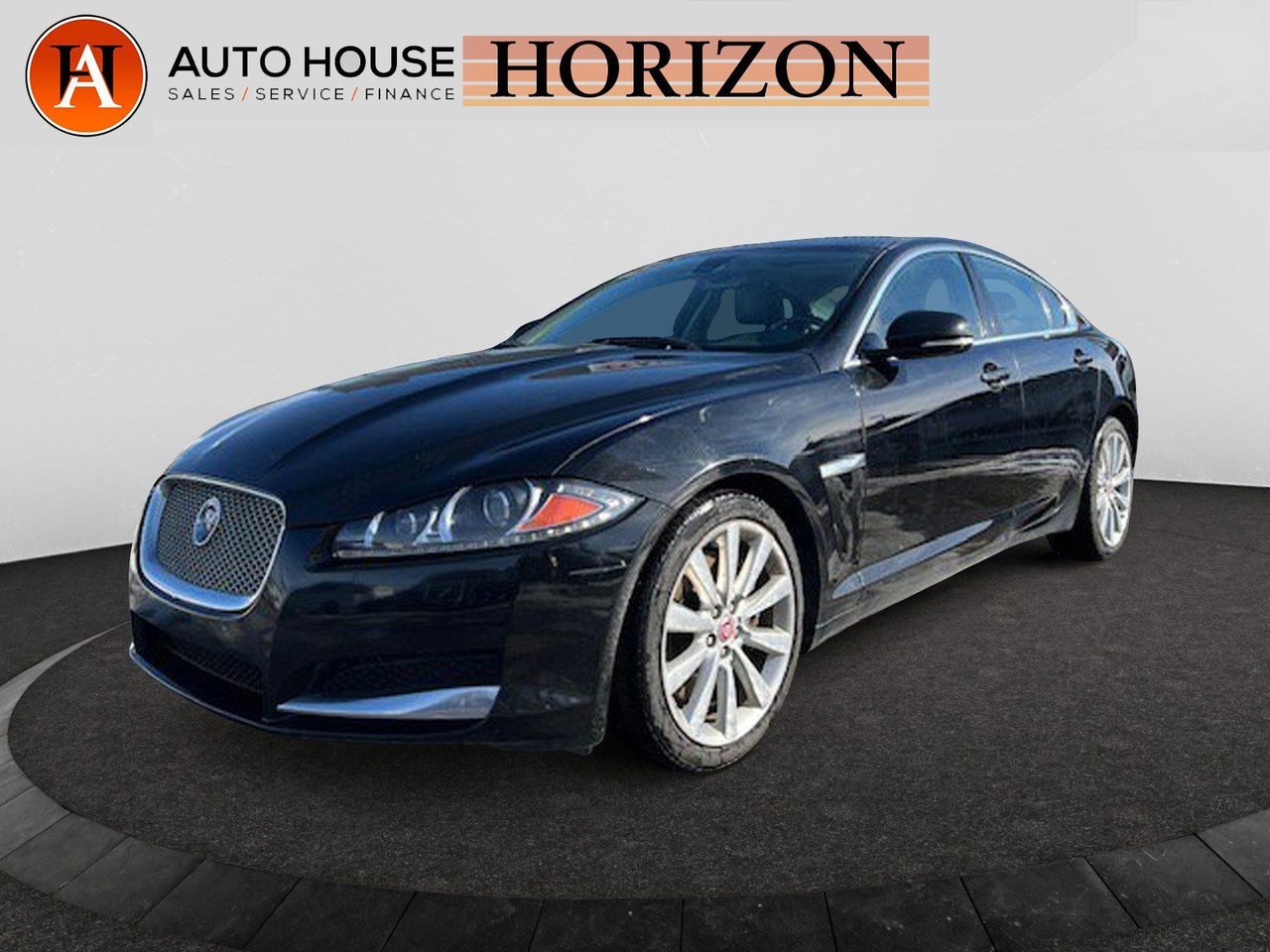 Black 2014 Jaguar XF Sedan All-Wheel Drive Automatic