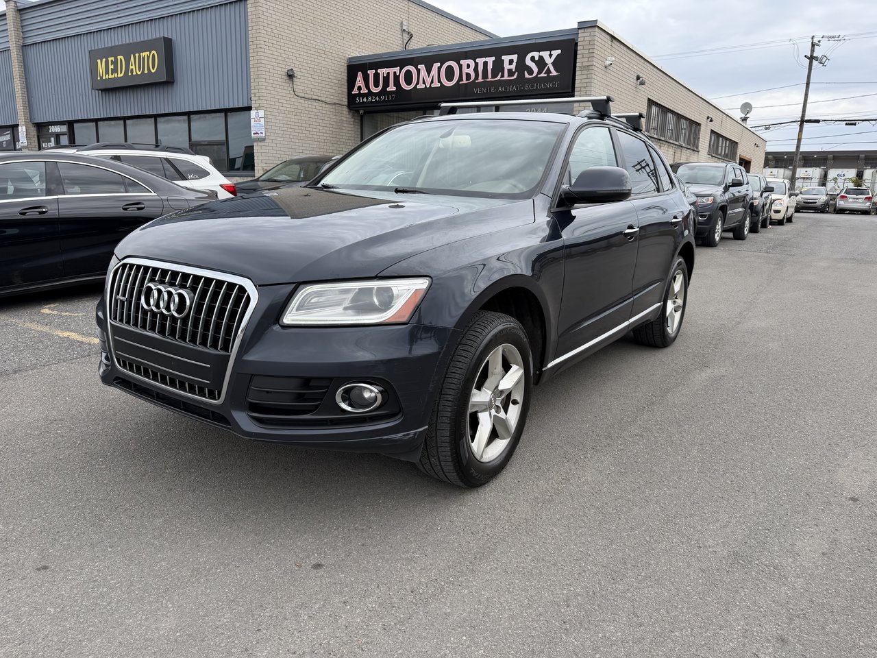Blue 2017 Audi Q5 SUV / Crossover Automatic