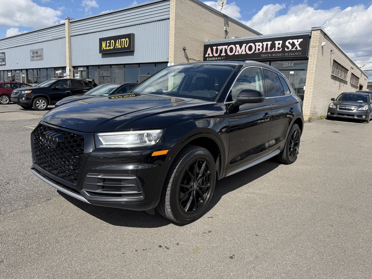 Black 2018 Audi Q5 SUV / Crossover  Automatic