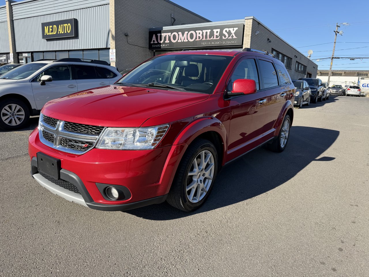 Red 2018 Dodge Journey SUV / Crossover All-Wheel Drive Automatic