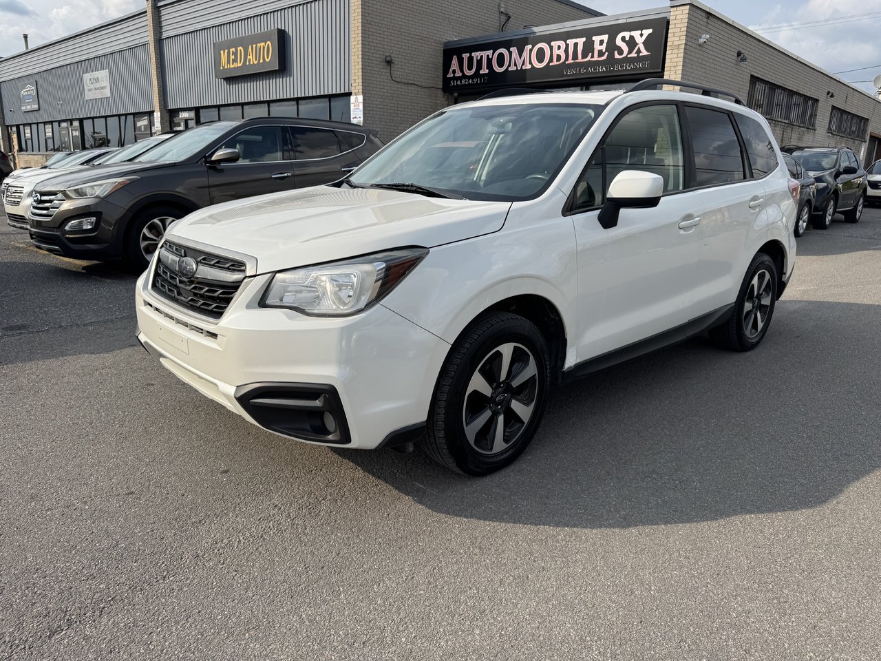 White 2017 Subaru Forester SUV / Crossover All-Wheel Drive 