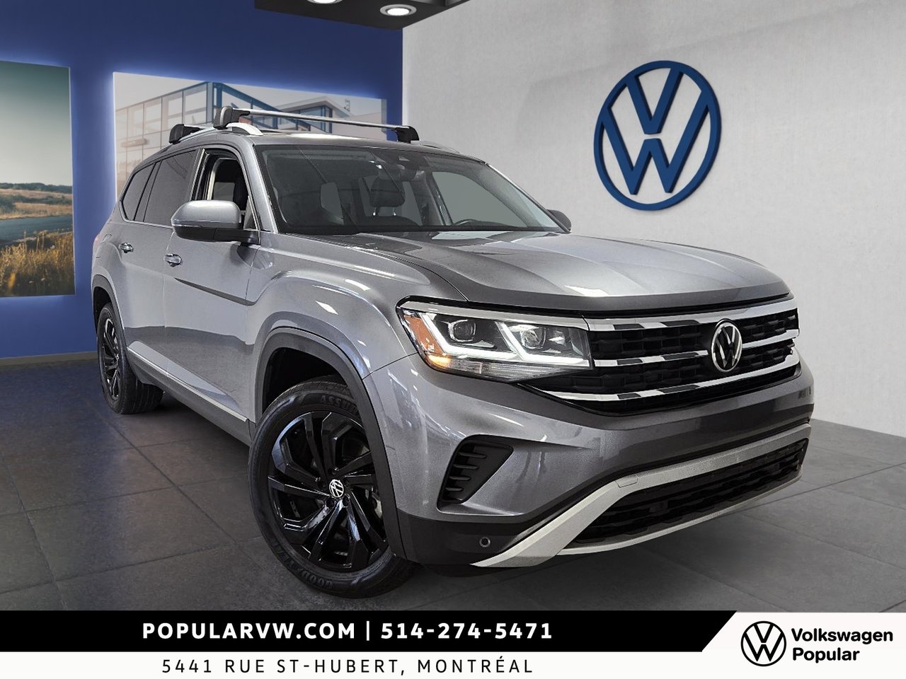 Volkswagen Atlas Highline 2022 Système Audio Fender® & Démareur à Distance!