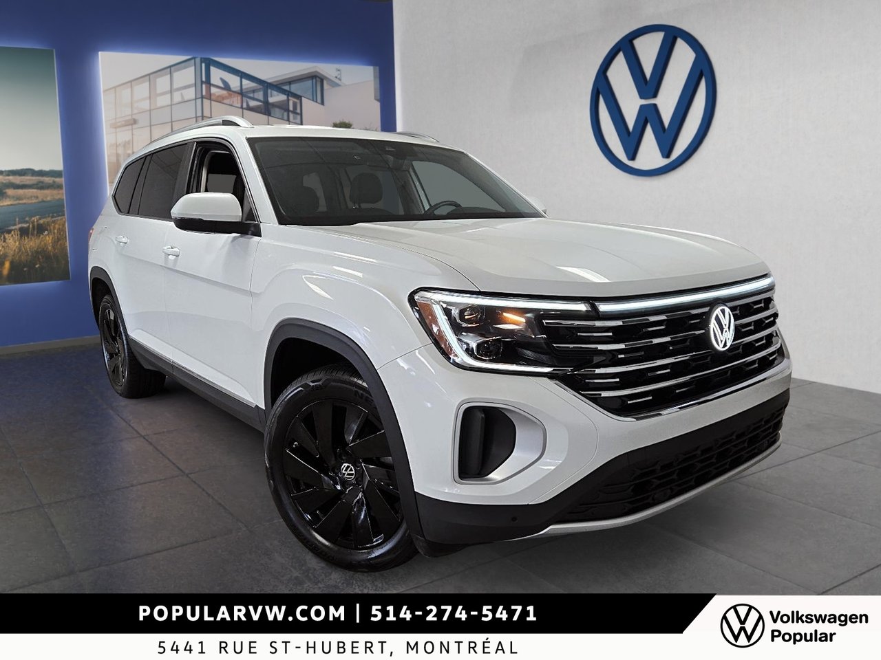Volkswagen Atlas Highline 2024 7 Passagers + Système Audio Harman Kardon®