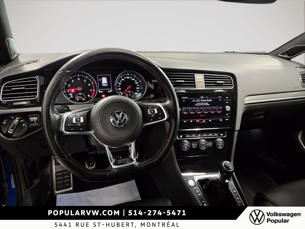 Volkswagen Golf GTI Autobahn 2021 Bas Kilométrage!