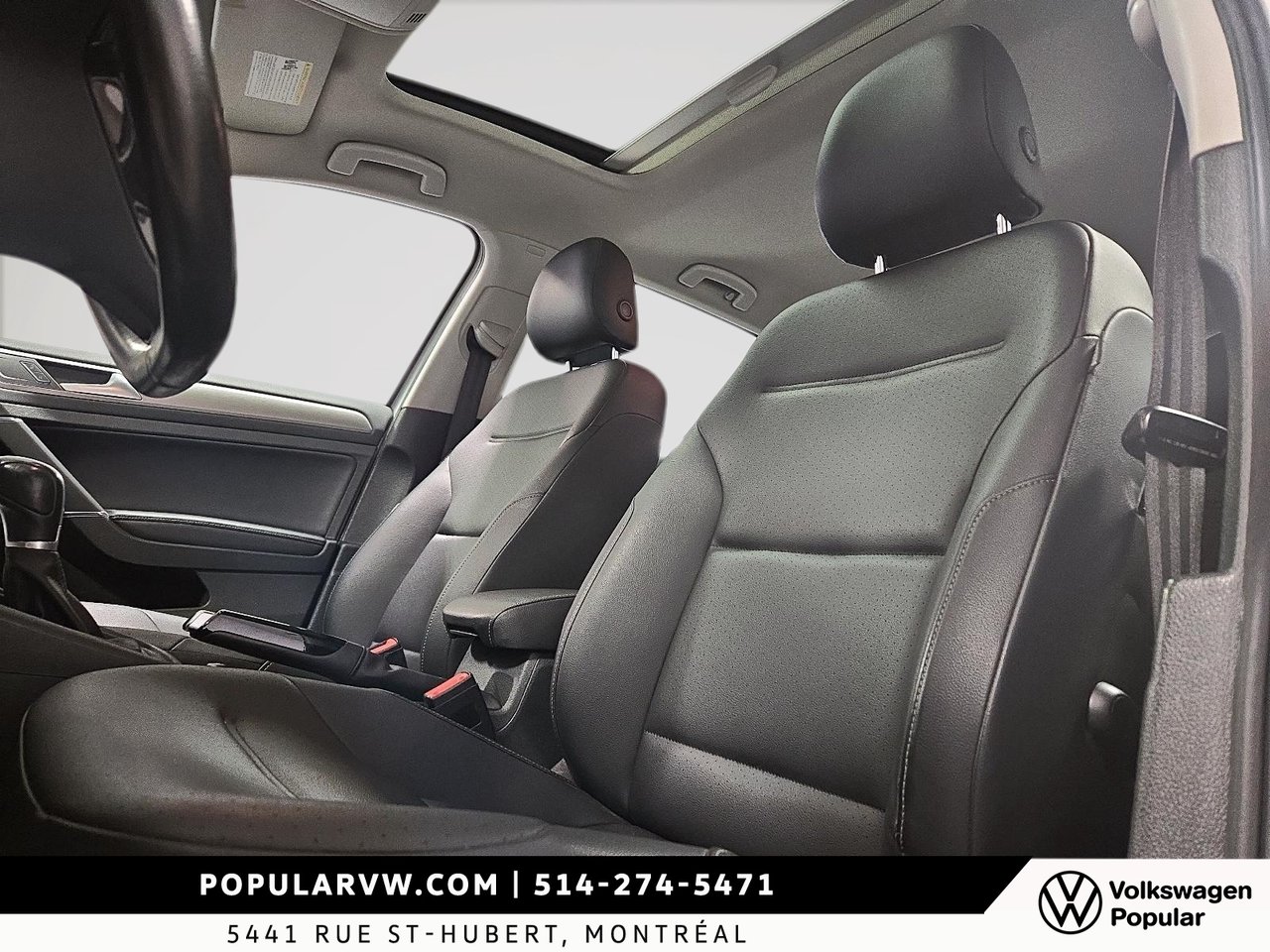 2017 Volkswagen Golf Comfortline Low Kilometer & Sunroof!