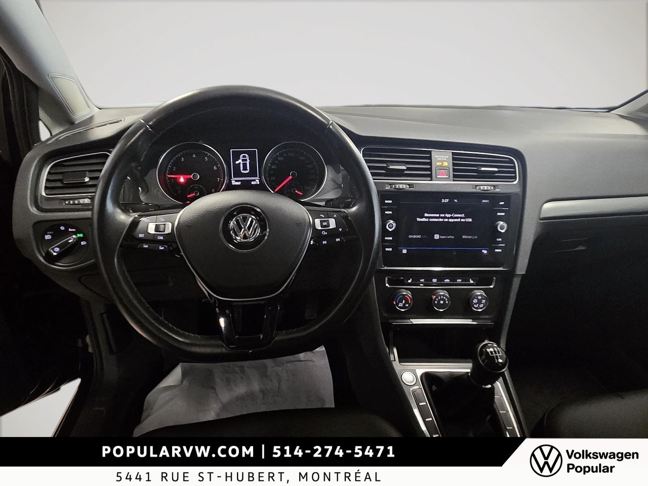Volkswagen Golf Comfortline 2018 Toit Ouvrant & App-connect!