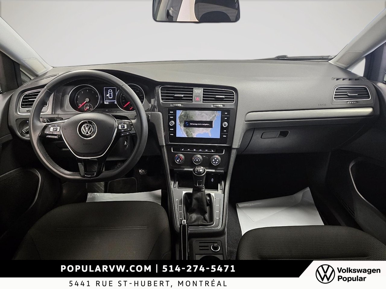 Volkswagen Golf Comfortline 2021 Bas Kilometrage + Navigation!