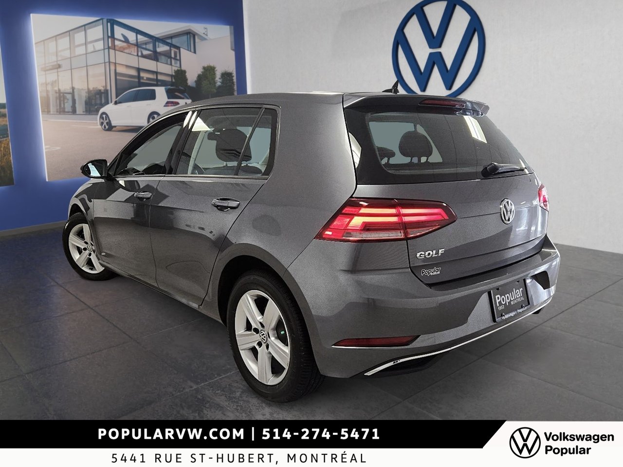 Volkswagen Golf Comfortline 2021 Bas Kilometrage + Navigation!
