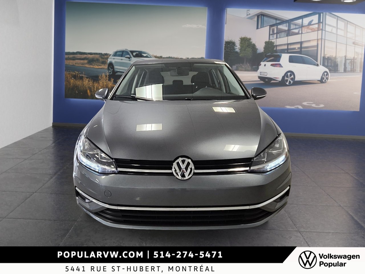 Volkswagen Golf Comfortline 2021 Bas Kilometrage + Navigation!