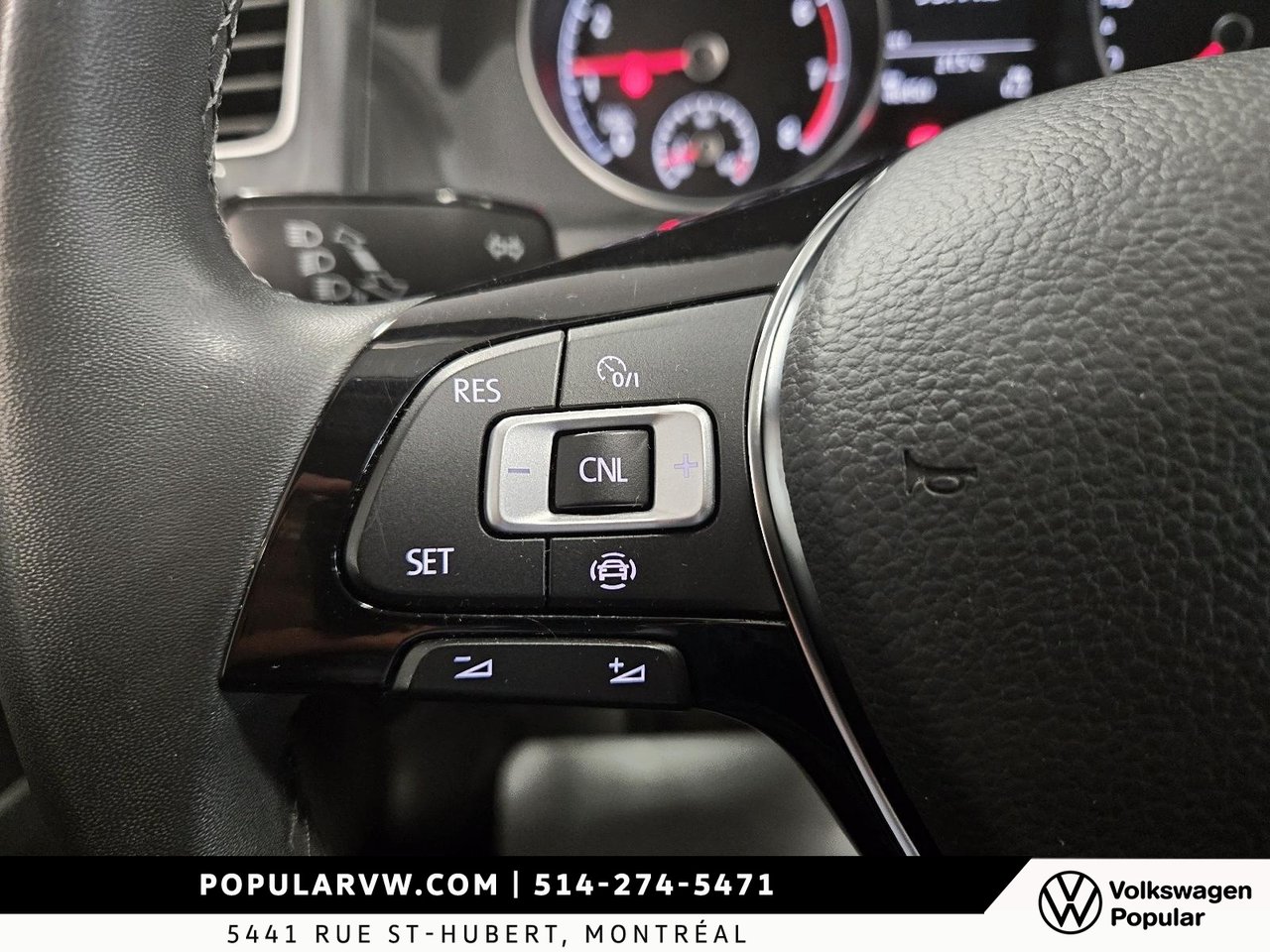 Volkswagen Golf Comfortline 2021 Bas Kilometrage + Navigation!